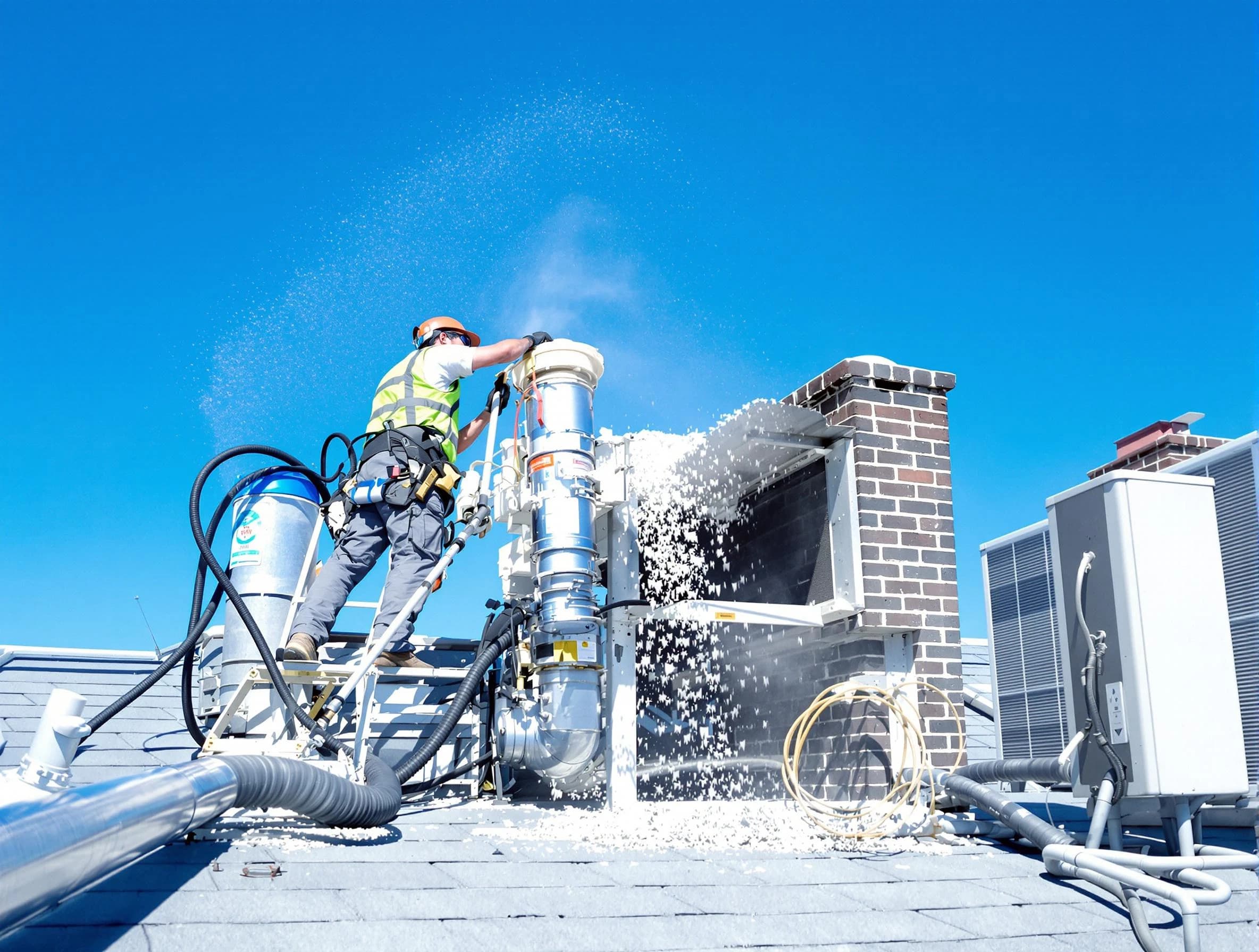 Expert roof dryer vent cleaning by Munhall Dryer Vent Cleaning in Munhall