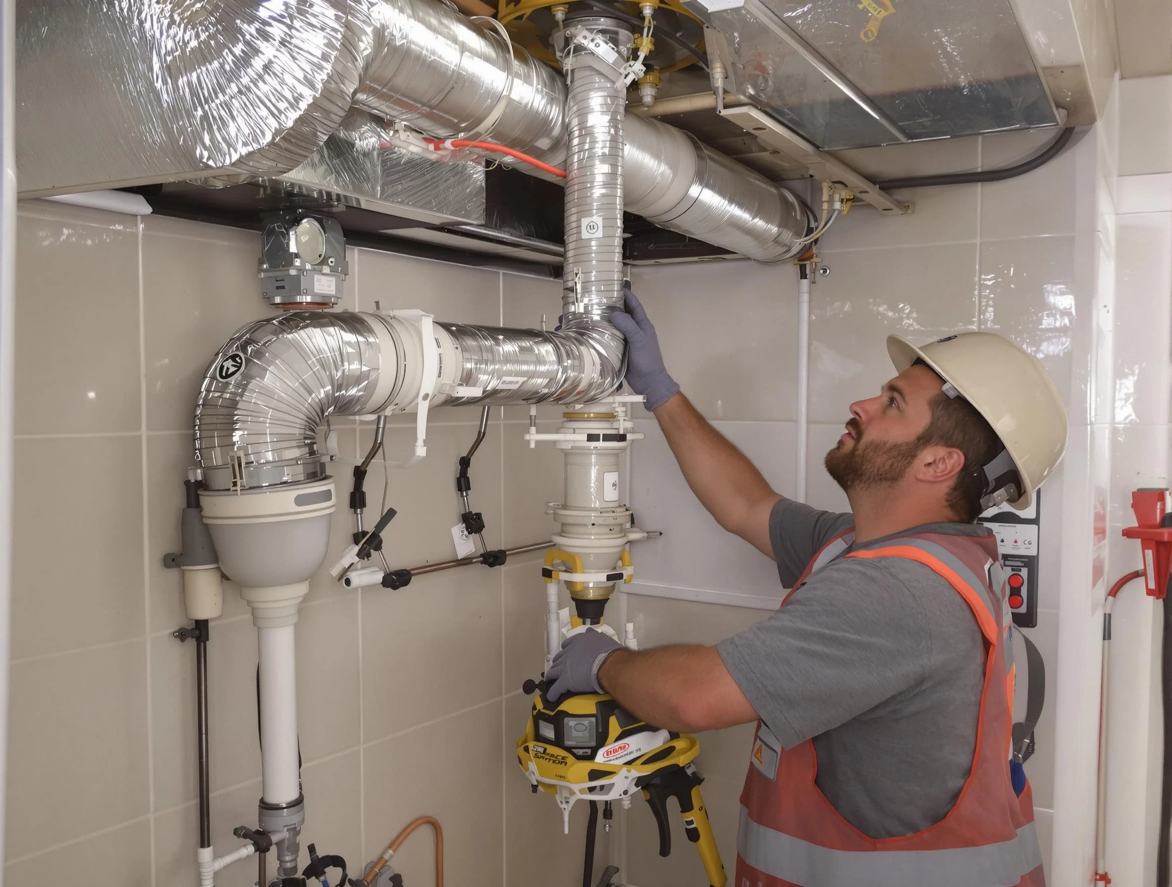 Munhall Dryer Vent Cleaning expert performing professional dryer vent repair and installation in Munhall