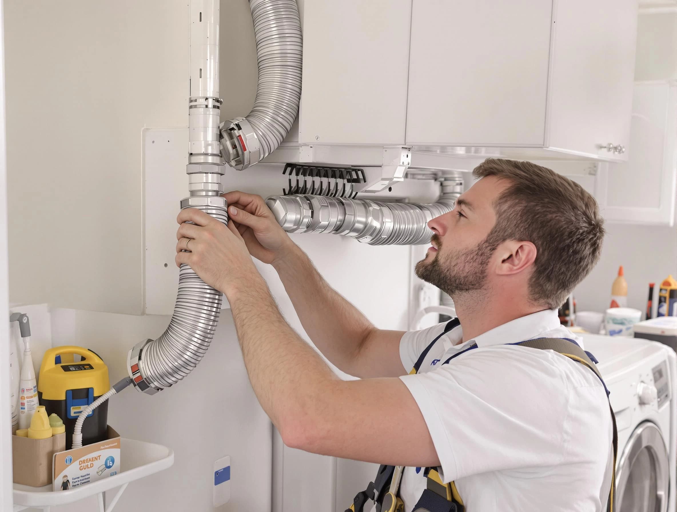 Professional dryer vent repair and installation by Munhall Dryer Vent Cleaning in Munhall