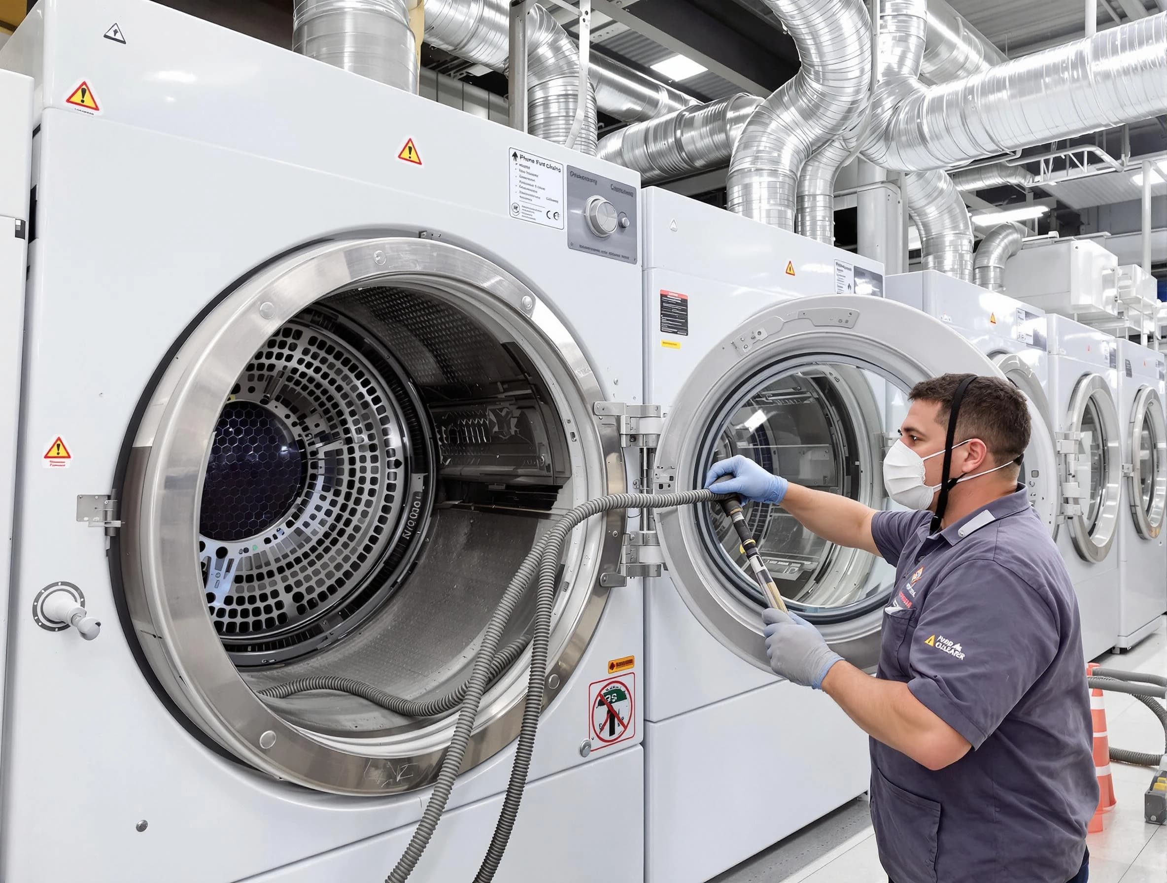 Industrial-grade dryer vent cleaning by Munhall Dryer Vent Cleaning in Munhall