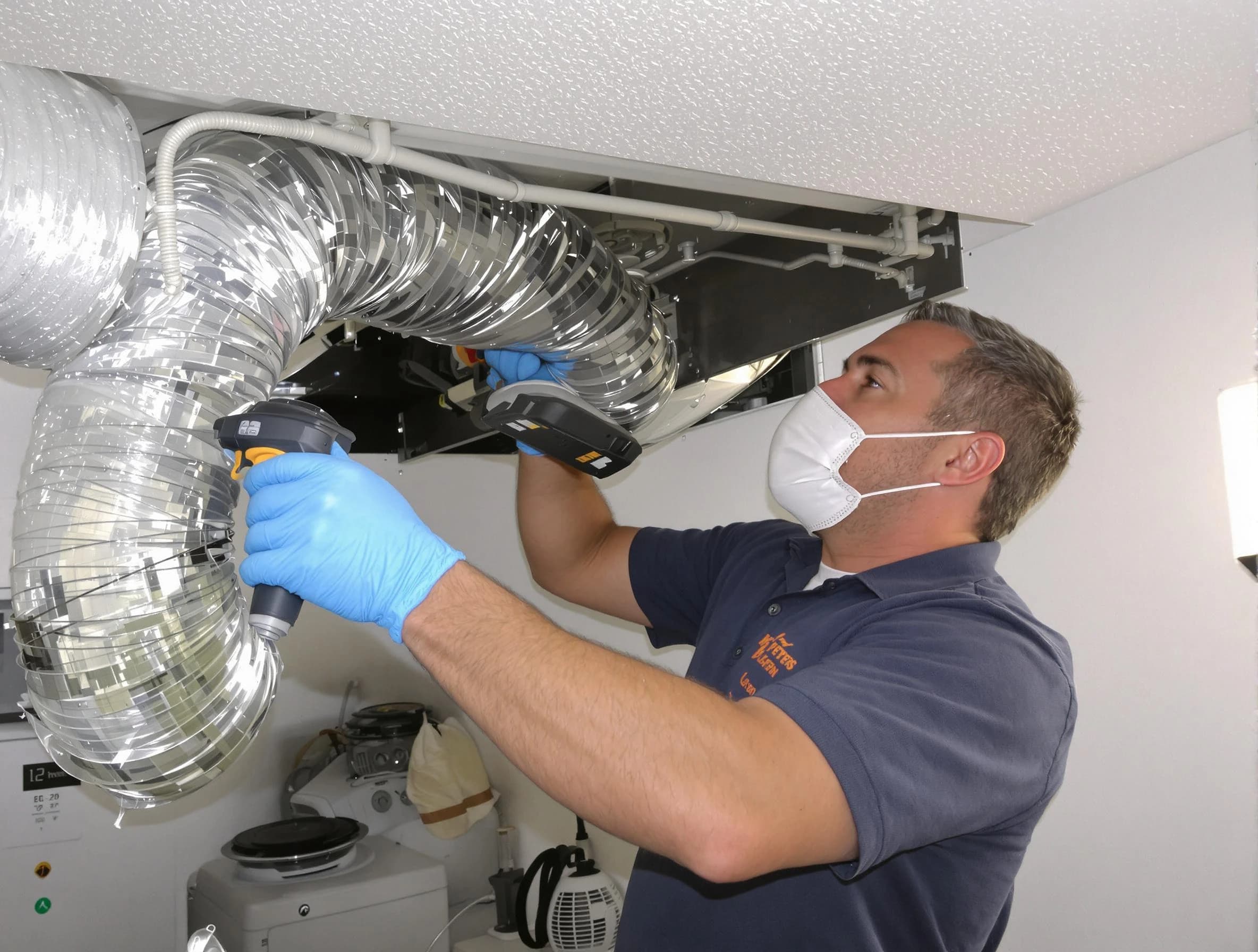 Munhall Dryer Vent Cleaning professional performing thorough residential dryer vent cleaning in Munhall