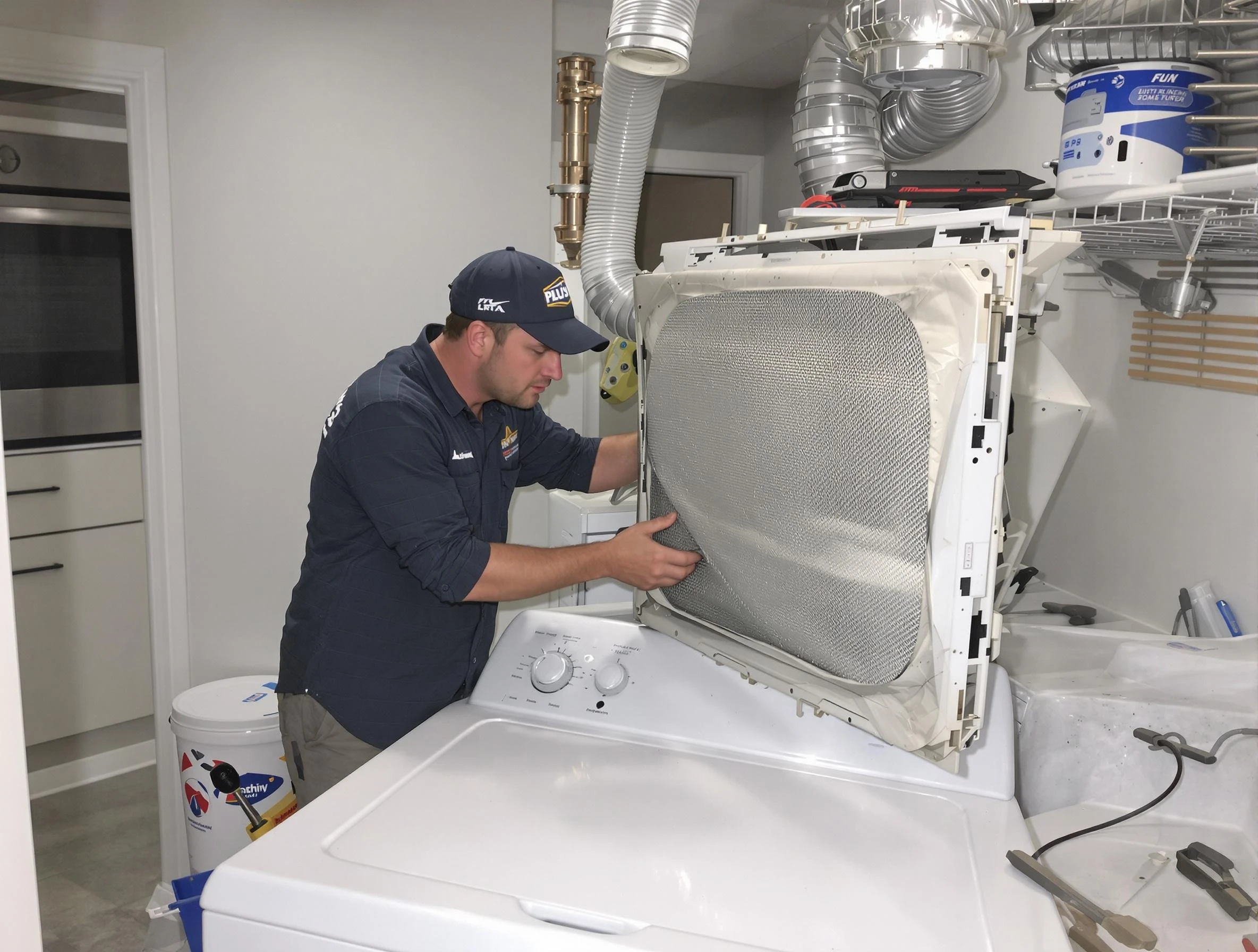 Expert vent cover replacement by Munhall Dryer Vent Cleaning in Munhall
